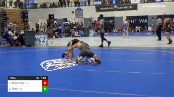 138 lbs Quarterfinal - Jarrod Pominville, Level Up vs Drew Eller, Evans High School