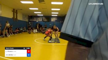 130 lbs Semifinal - Leidaly Rivera, Cowboy Wrestling Club vs Riley White, Florida Jets