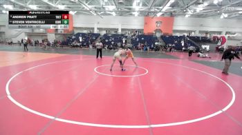 157 lbs Champ. Round 3 - Steven Ventricelli, Oswego State vs Andrew Pratt, Trinity (CT)