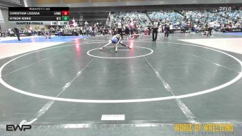 70 lbs Quarterfinal - Christian Lozada, LV Bear Wrestling Club vs Kyson Sides, WTC