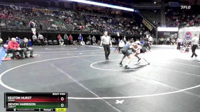 126 Class 4 lbs Quarterfinal - Keaton Hurst, Ozark vs Devon Harrison, Liberty