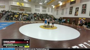 155 lbs Quarterfinal - Malachi Litz, Shoshoni Junior High School vs Charlie Turner, Worland Middle School