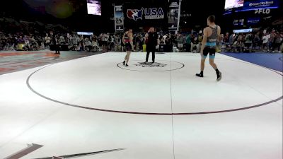 132 lbs Rnd Of 64 - Uriah Auguletto, UT vs Steele Diercks, IA