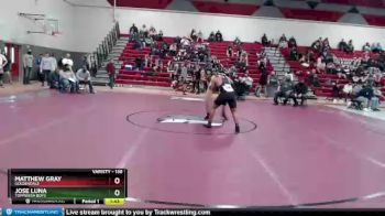 138 lbs Quarterfinal - Matthew Gray, Goldendale vs Jose Luna, Toppenish Boys