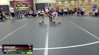 72 lbs Round 1 (8 Team) - Carson Raske, Cleveland Wrestling vs Jack Goodman, Team Minion