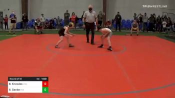 70 lbs Prelims - Brennan Knowles, Vineland vs Brian Danbe, Red Nose