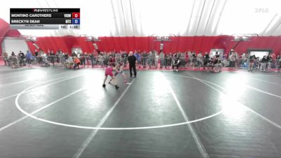 93 lbs Semifinal - Montino Carothers, Victory School Of Wrestling vs Breckyn Dean, Maverick Training Center