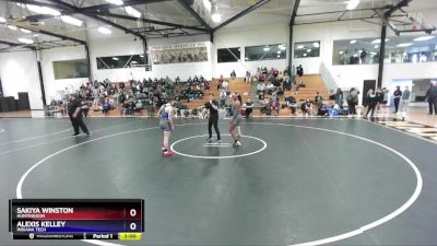 138 lbs Round 4 - Sakiya Winston, Huntingdon vs Alexis Kelley, Indiana Tech