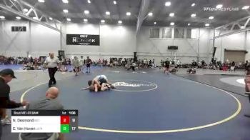 109 lbs Rr Rnd 1 - Nathan Desmond, Bethlehem Catholic vs Chase Van Hoven, Jersey 74