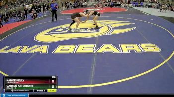 108 lbs Semis & 1st Wrestleback (8 Team) - Carsen Atterbury, Dallas vs Kanoe Kelly, Thurston