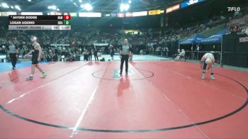 5A 138 lbs Champ. Round 1 - Logan Aquino, Idaho Falls vs Jayden Dodge, Nampa