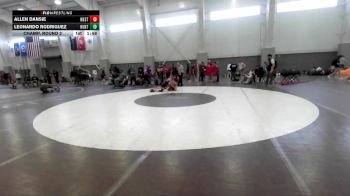 138 lbs Champ. Round 2 - Allen Dansie, West vs Leonardo Rodriguez, Hunter