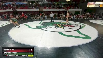 190 lbs Round 1 (8 Team) - Andrew Trejo, Dumas vs Zackery Burks, Fort Worth Benbrook