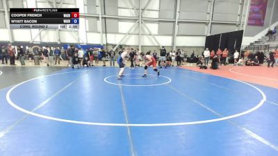 190 lbs Cons. Round 2 - Cooper French, Washington vs Wyatt Bacon, Washington