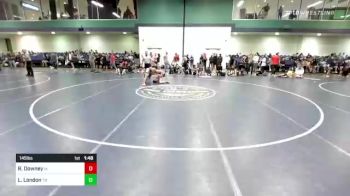 145 lbs Consi Of 64 #1 - Ryder Downey, IA vs Luke London, TN