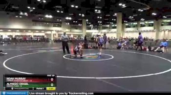 120 lbs Round 6 (10 Team) - Alfredo Origel, Indiana Flash vs Noah Murray, Combat Athletics Groot