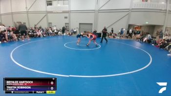 144 lbs Round 2 (4 Team) - Brynlee Hartsoch, North Dakota Red vs Tristin Robinson, Alabama