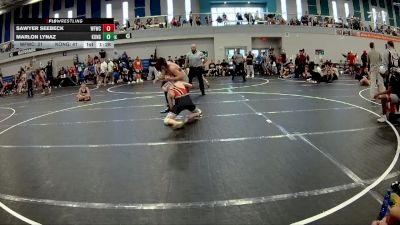 120 lbs Round 3 (6 Team) - Sawyer Seebeck, West Forsyth WC vs Marlon Lynaz, KONG MS