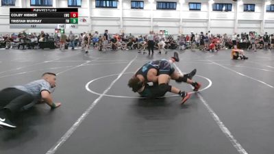 157 lbs Round 4 (6 Team) - Tristan Murray, Freakztyle Wrestling vs Colby Hibner, Leps WC