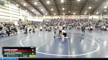 145+ Quarterfinal - Paxten Hansen, Roy Wrestling Club vs Junior Hutcherson, Victory Wrestling