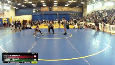 95 lbs Round 3 - Colton Bennett, Lake Gibson High School vs Robert Frijouf, Tampa Bay Tigers