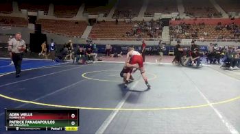 D3-120 lbs Cons. Round 1 - Aden Wells, Florence Hs vs Patrick Panagapoulos, Lee Williams HS