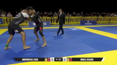 Omar S. Delgado vs Anderson De C. Silva 2025 Pan IBJJF Jiu-Jitsu No-Gi Championship