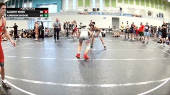 138 lbs Round 3 (4 Team) - Zachary Berry, Beebe Trained Blue vs Kameron Dotson, MF Dynasty