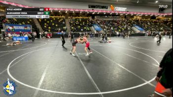 157 lbs Cons. Round 2 - Alexander Vega, Huntley vs Kyle Agnew, Hortonville