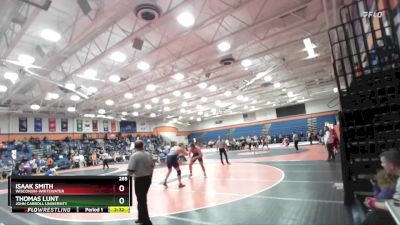 285 lbs Cons. Round 3 - Isaak Smith, Wisconsin-Whitewater vs Thomas Lunt, John Carroll University