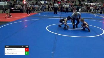 49 lbs Quarterfinal - Joseph Kersey, Moore vs Aiven Martinez, Maverick Elite