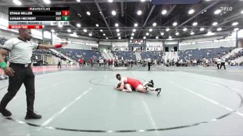 184 lbs Cons. Round 3 - Ethan Miller, Southern Oregon vs Logan Heckert, Cumberland (Tenn.)