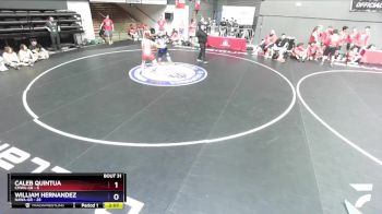 165 lbs Round 4 (16 Team) - Caleb Quintua, CMWA-GR vs William Hernandez, NAWA-GR