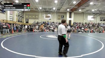 138 lbs 5th Place - Jack Peno, Nauset vs Jacoby Flynn, Norton