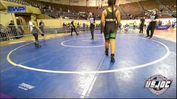 105 lbs 2nd Place - Chevy Townsell, Highlander Youth vs Lathen Askins, Randall Youth Wrestling Club