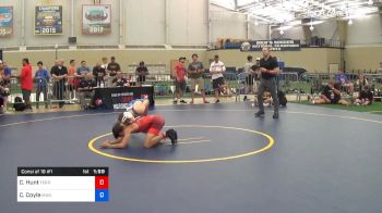 48 kg Consi Of 16 #1 - Cole Hunt, Terry Style vs Caleb Coyle, MWC Wrestling Academy