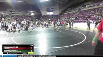 58-59 lbs Round 2 - Aliana Martinez, Colorado vs Adaline Spinuzzi, Pueblo County Wrestling Club