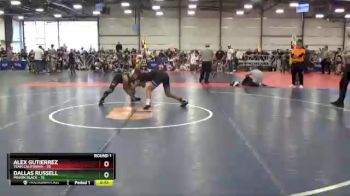 120 lbs Round 1 (6 Team) - Dallas Russell, Minion Black vs Alex Gutierrez, Team California