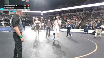 157 lbs Consi Of 8 #2 - Dylan Tirapelle, Clovis (CS) vs Chase Young, Del Oro (SJ)