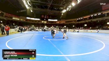 120 lbs Champ. Round 2 - Logan Archer, Prescott vs Logan Auza, Arizona College Prep