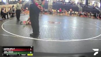65 lbs Round 3 (6 Team) - Abel Mixon, The Untouchables Black vs Justin Wells, Ohio Hazards