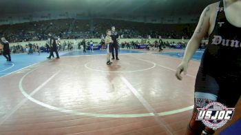 90 lbs 5th Place - Reed Lauderdale, Duncan Demon Wrestling vs Cayben Collins, Henryetta Knights Wrestling Club