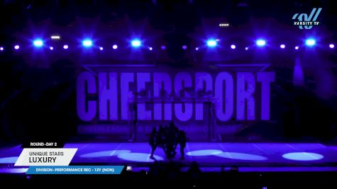 Unique Stars - Luxury [2024 L2 Performance Rec - 12Y (NON) Day 2] 2024 CHEERSPORT National All Star Cheerleading Championship