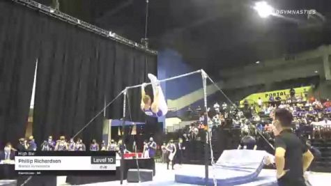 Phillip Richardson - High Bar, Branch Gymnastics - 2021 USA Gymnastics Development Program National Championships