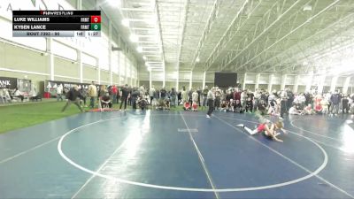 90 lbs Cons. Round 4 - Luke Williams, Team Prestige Wrestling vs Kysen Lance, Uintah Wrestling