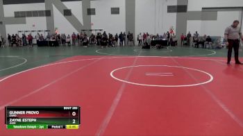 70 lbs Cons. Semi - Gunner Provo, EAWO vs Zayne Esteph, JNOR