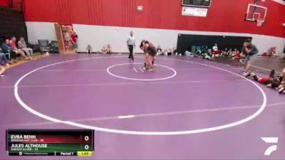 165 lbs Round 7 (8 Team) - Evra Behn, Spartan Mat Club vs Jules Althouse, Kansas Silver