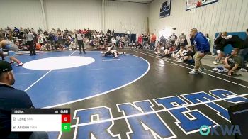 130 lbs Rr Rnd 2 - Douglas Long, Saints Wrestling Club vs Braxton Allison, Glenpool Youth Wrestling