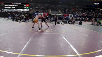 165 lbs 5th Place Match - Kysen MacKenzie, Fruitland vs Kace Fullmer, Teton