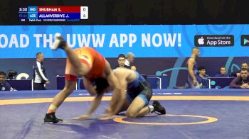 61 kg 1/8 Final - Shubham Shubham, India vs Jeyhun Allahverdiyev, Azerbaijan